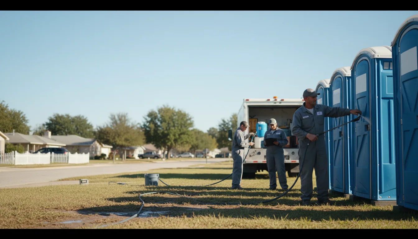 Long-Term Portable Toilet Rental in Meeker, OK near me